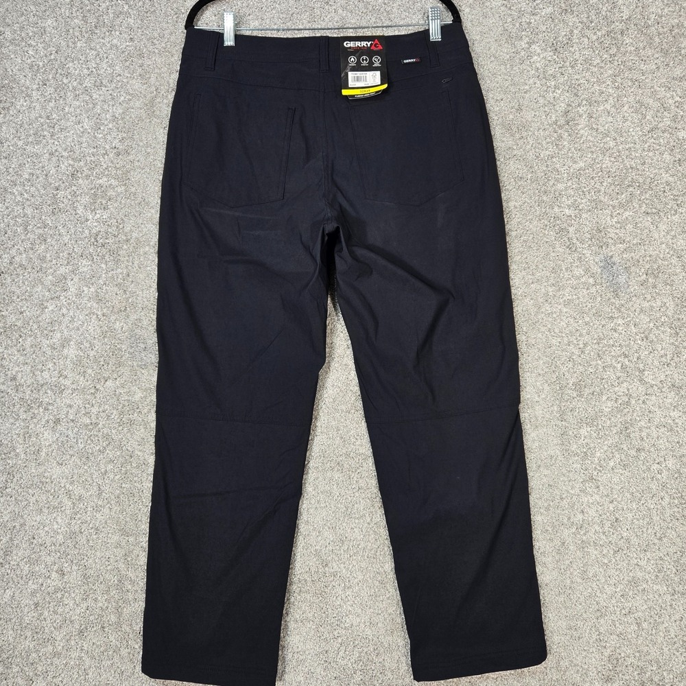 Gerry Venture Fleece Lined Pant mens 32x29 black NEW